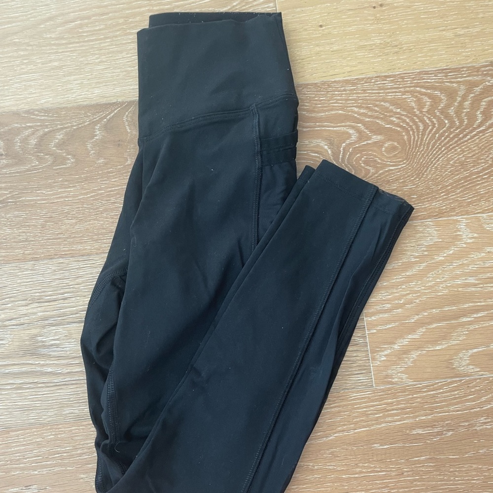 Pink/VS Black Leggings